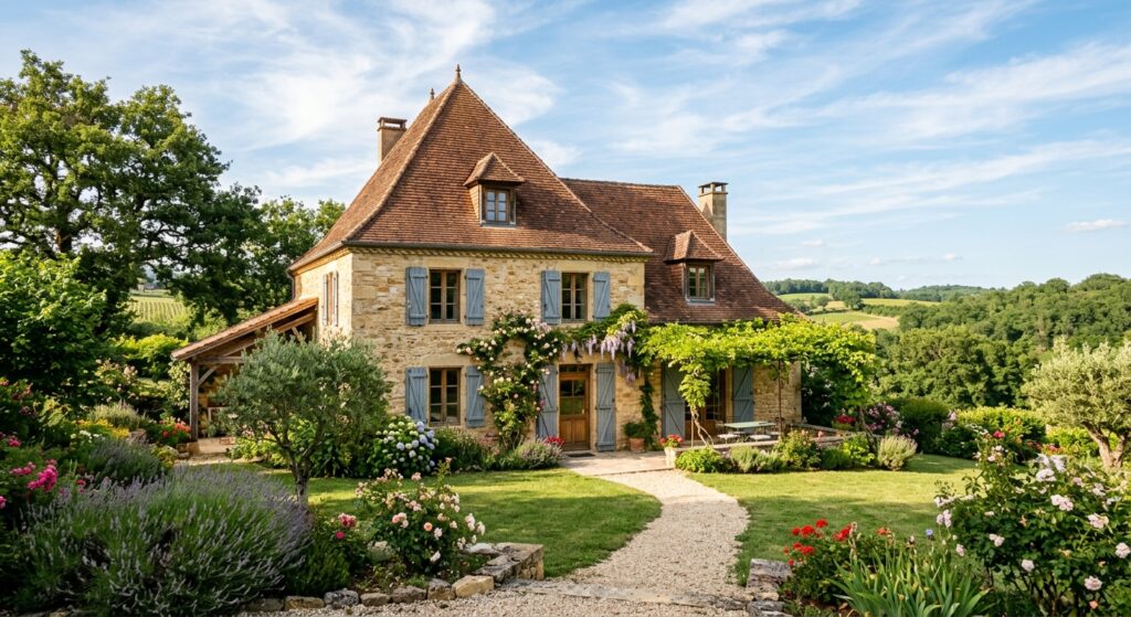 Maison ancienne en pierre à acheter en Dordogne